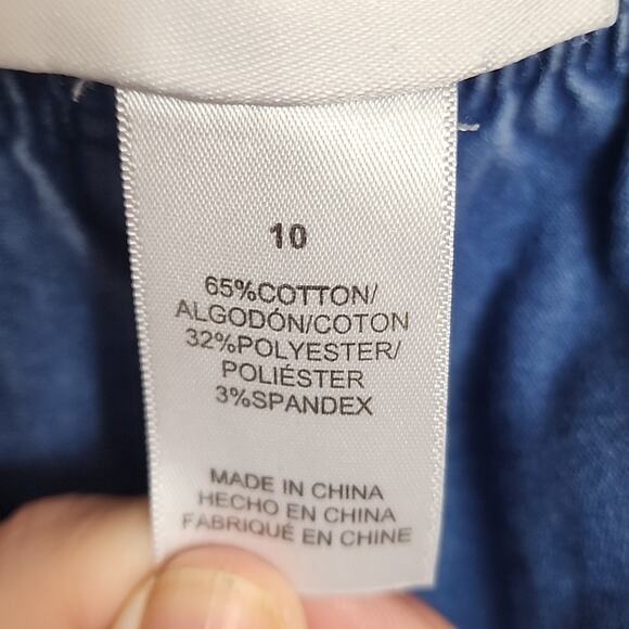 Alfred Dunner Pull On Denim-look Pants, Size 10 - Picture 7 of 7